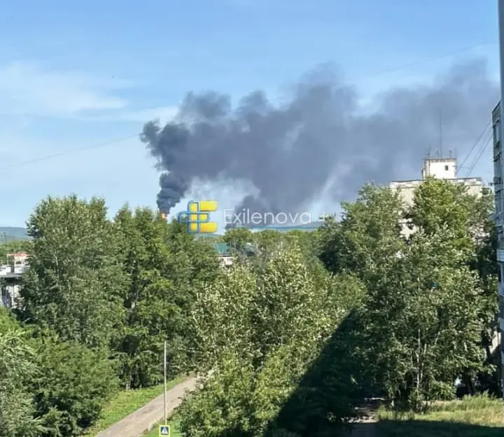 Fire Engulfs Major Rosneft Refinery Komsomolsk in Russia’s Far East Khabarovsk Region